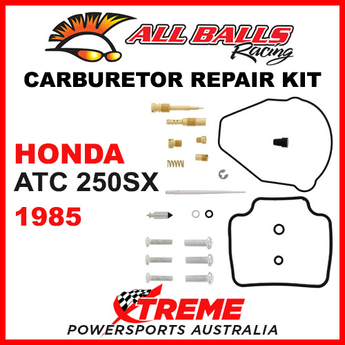 All Balls 26-1310 Honda ATC250SX ATC 250SX 1985 Carburetor Repair Kit