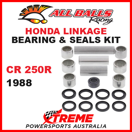 27-1158 HONDA CR250R CR 250R 1988 MX SWING ARM LINKAGE BEARING & SEAL KIT