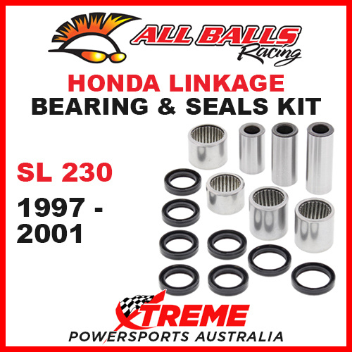 27-1168 Honda SL230 SL 230 1997-2001 Linkage Bearing & Seal Kit Dirt Bike