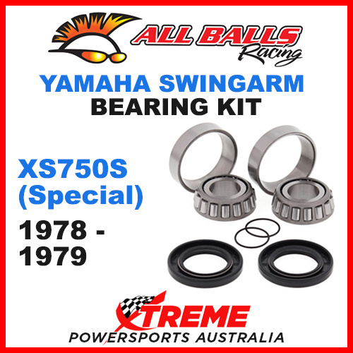 All Balls 28-1058 Yamaha XS750S (Special) 1978-1979 Swingarm Bearing Kit