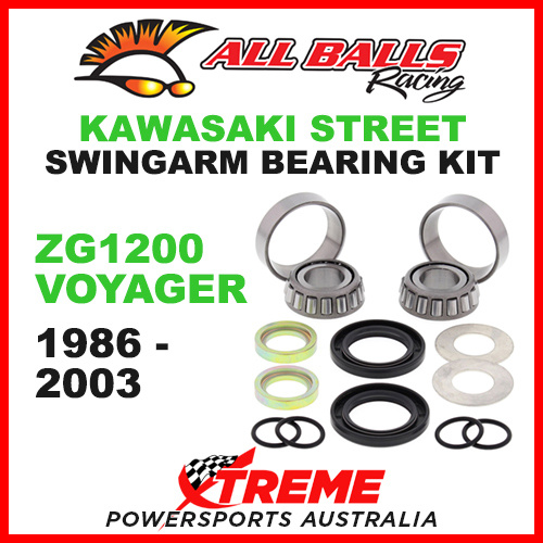 All Balls 28-1059 Kawasaki ZG1200 ZG 1200 Voyager 1986-2003 Swingarm Bearing Kit