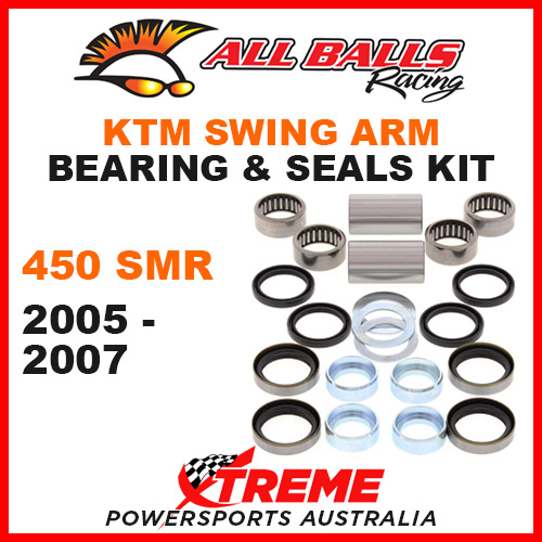 ALL BALLS 28-1125 MX SWINGARM BEARING KIT KTM 450SMR 450 SMR 2005-2007