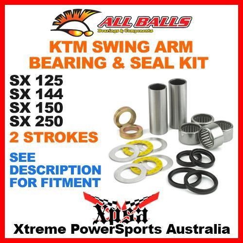 Swing Arm Bearing Kit SX 2 Stroke 2T 125 144 150 250 MX Bike, All Balls 28-1168