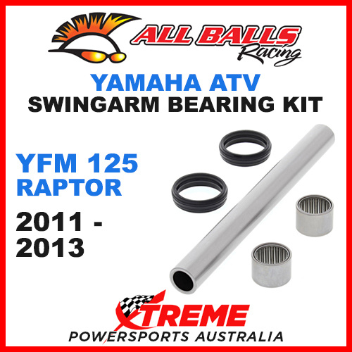 All Balls 28-1187 Yamaha YFM 125 Raptor 2011-2013 Swingarm Bearing & Seal Kit