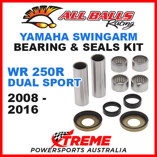 All Balls 28-1201 Yamaha WR250R Dual Sport 2008-2016 Swingarm Bearing Kit