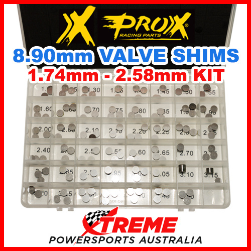 ProX 8.9mm Valve Shim Kit 1.74mm-2.58mm Husaberg Husqvarna KTM 29.VSA890-2