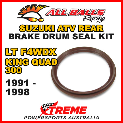 30-13001 For Suzuki ATV LTF 4WDX KING QUAD 300 1991-1998 REAR BRAKE DRUM SEAL KIT