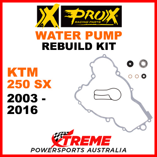 ProX KTM 250SX 250 SX 2003-2016 Water Pump Repair Kit 33.57.6324