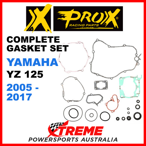 ProX Yamaha YZ125 YZ 125 2005-2017 Complete Gasket Set 34.2225