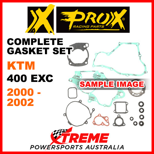 ProX KTM 400EXC 400 EXC 2000-2002 Complete Gasket Set 34.6420