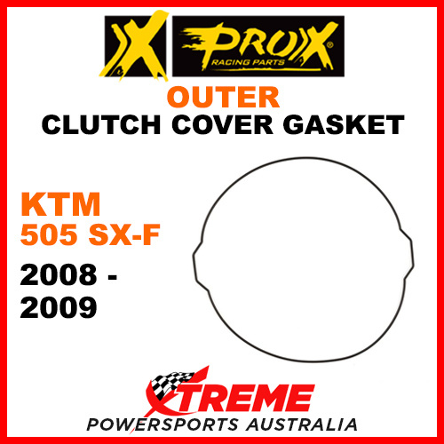 ProX KTM 505SX-F 505 SX-F SXF 2008-2009 Outer Clutch Cover Gasket 37.19.G6427