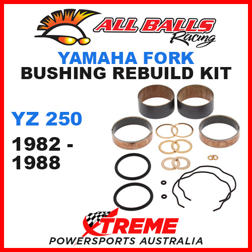 ALL BALLS 38-6048 MX OFF ROAD FORK BUSHING KIT YAMAHA YZ250 YZ 250 1982-1988