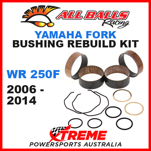 ALL BALLS 38-6050 MX OFF ROAD FORK BUSHING KIT YAMAHA WR250F WRF250 2006-2014