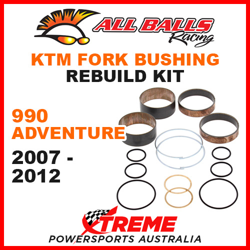 38-6074 KTM 990 Adventure 2007-2012 MX Fork Bushing Rebuild Kit Dirt Bike