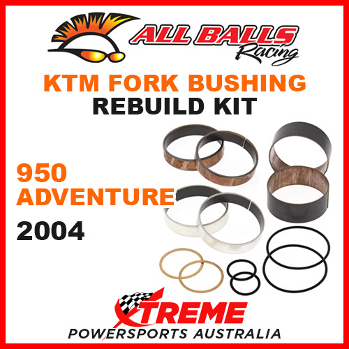 38-6077 KTM 950 Adventure 2004 MX Fork Bushing Rebuild Kit Dirt Bike