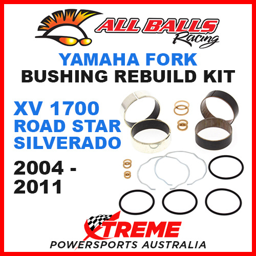 All Balls 38-6085 Yamaha XV1700 Road Star Silverado 2004-2011 Fork Bushing Kit