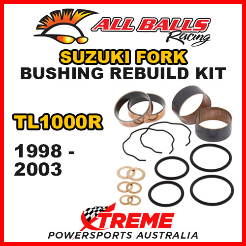 All Balls 38-6086 For Suzuki TL1000R TL 1000R 1998-2003 Fork Bushing Kit