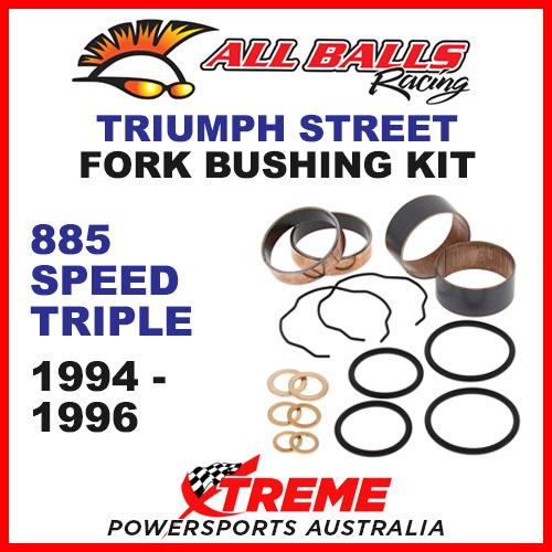 All Balls 38-6086 Triumph 885 Speed Triple 1994-1996 Fork Bushing Kit