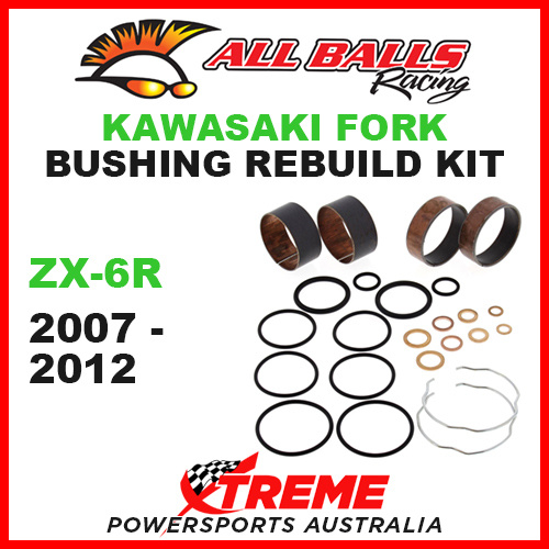 All Balls 38-6090 Kawasaki ZX-6R 600cc 2007-2012 Fork Bushing Kit