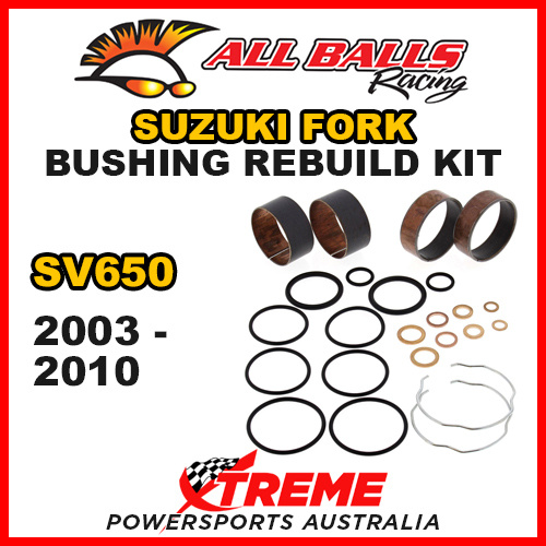 All Balls 38-6090 For Suzuki SV650 SV 650 2003-2010 Fork Bushing Kit