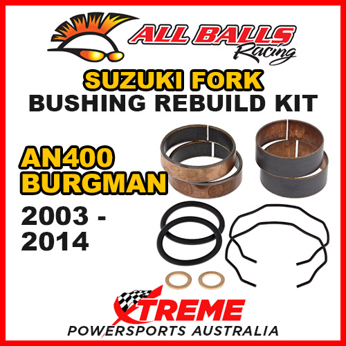 All Balls 38-6110 For Suzuki AN400 AN 400 Burgman 2003-2014 Fork Bushing Kit