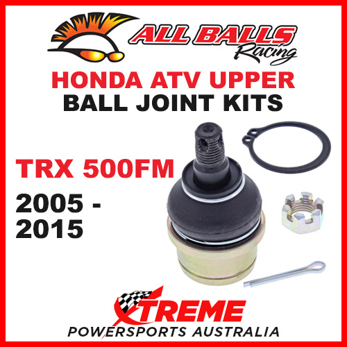 All Balls 42-1015 Honda ATV TRX 500FM 2005-2015 Upper Ball Joint Kit