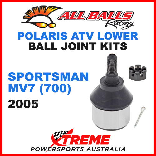 All Balls 42-1030 Polaris Sportsman MV7 700 2005 ATV Lower Ball Joint Kit