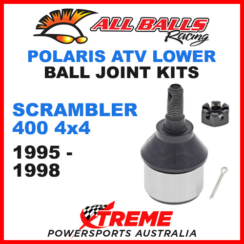 All Balls 42-1030 Scrambler 400 4x4 1995-1998 ATV Lower Ball Joint Kit