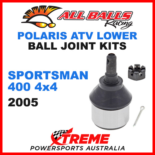 All Balls 42-1030 Sportsman 400 4x4 2005 ATV Lower Ball Joint Kit