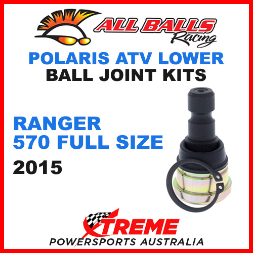 All Balls 42-1037 Polaris Ranger 570 Full Size 2015 ATV Lower Ball Joint Kit