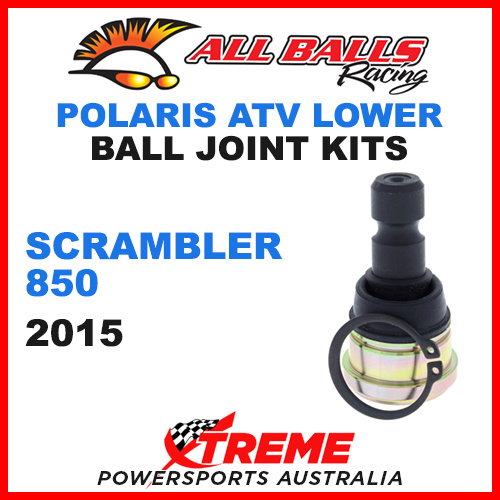 All Balls 42-1037 Polaris Scrambler 850 2015 ATV Lower Ball Joint Kit