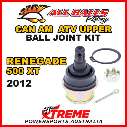 42-1039 Can Am Renegade 500 XT 2012 ATV Upper Ball Joint Kit