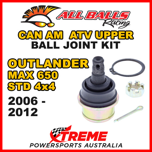 42-1039 Can Am Outlander 650 STD 4X4 2006-2012 ATV Upper Ball Joint Kit