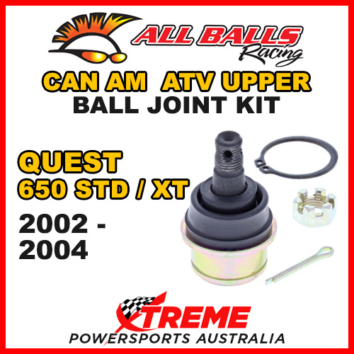 42-1039 Can Am Quest 650 STD XT 2002-2004 ATV Upper Ball Joint Kit