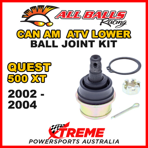 All Balls 42-1039 Can Am Quest 500 XT 500cc 2002-2004 Lower Ball Joint Kit ATV