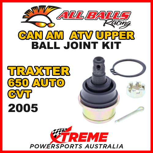 42-1039 Can Am Traxter 650 Auto CVT 2005 ATV Upper Ball Joint Kit