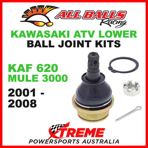 42-1041 Kawasaki KAF 620 Mule 3000 2001-2008 ATV Lower Ball Joint Kit