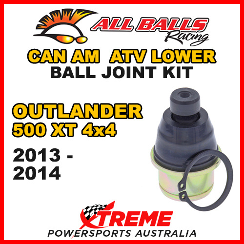 42-1042 Can Am Outlander 500 XT 4x4 2013-2014 Lower Ball Joint Kit ATV