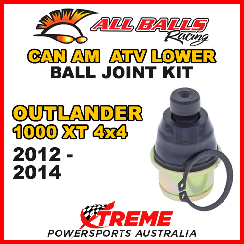 42-1042 Can Am Outlander 1000 XT 4x4 2012-2014 Lower Ball Joint Kit ATV