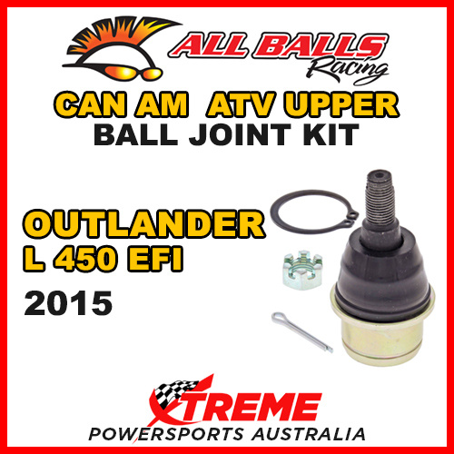 42-1043 Can Am Outlander L 450 EFI 2015 ATV Upper Ball Joint Kit