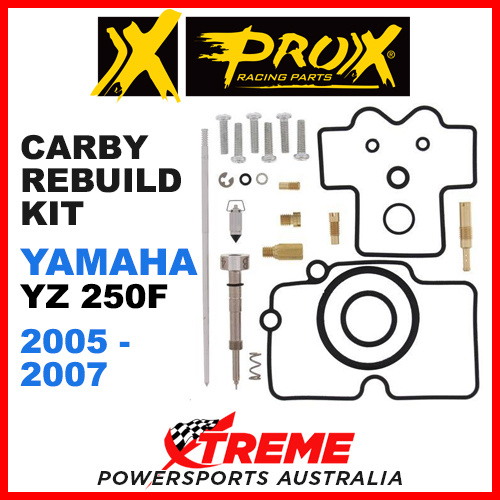 Pro-X Yamaha YZ250F YZ250F 2005-2007 Carb Carburetor Repair Kit 44.55.10278