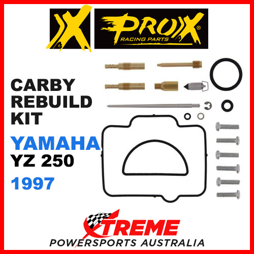 Pro-X Yamaha YZ250 YZ 250 1997 Carb Carburetor Repair Kit 44.55.10291