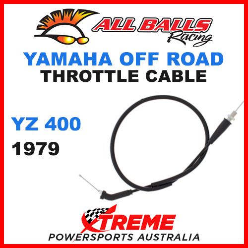 ALL BALLS 45-1070 MX YAMAHA THROTTLE CABLE YZ400 YZ 400 1979 OFF ROAD