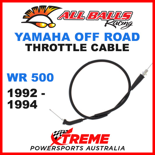 ALL BALLS 45-1073 MX YAMAHA THROTTLE CABLE WR500 WR 500 1992-1994 OFF ROAD