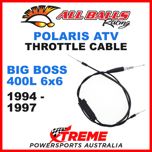 ALL BALLS 45-1161 ATV POLARIS THROTTLE CABLE BIG BOSS 400L 6X6 1994-1997 QUAD