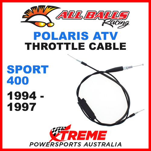 ALL BALLS 45-1161 ATV POLARIS THROTTLE CABLE SPORT 400 1994-1997 QUAD BIKE