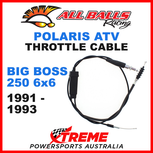 ALL BALLS 45-1164 ATV POLARIS THROTTLE CABLE BIG BOSS 250 6X6 1991-1993 QUAD