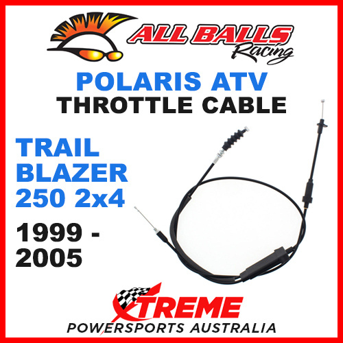 ALL BALLS 45-1165 ATV POLARIS THROTTLE CABLE TRAIL BLAZER 250 2x4 1999-2005 QUAD