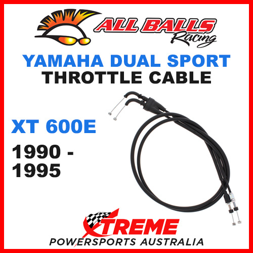 ALL BALLS 45-1181 MX YAMAHA THROTTLE CABLE XT600E XT 600E 1990-1995