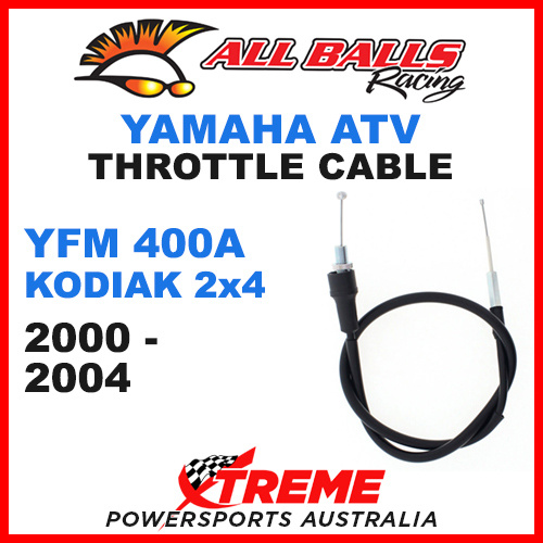 45-1190 YAMAHA THROTTLE CABLE YFM400A YFM 400A KODIAK W/COOL 2X4 2000-2004